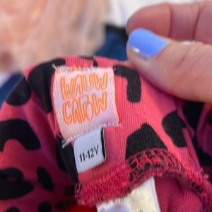 girls high low hot pink dress